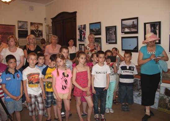 Открытие выставки в галерее "Елисаветград"